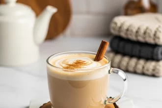 Cozy Up with This Irresistible Vanilla Cinnamon Milk Tea
