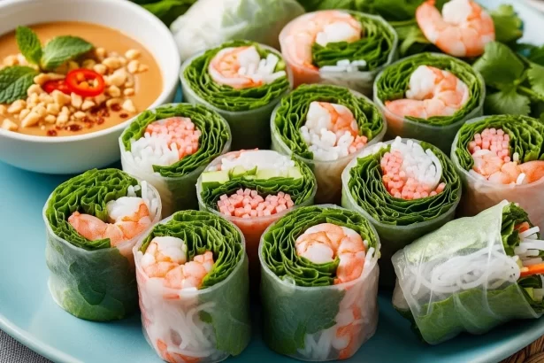 Fresh Flavors Unwrapped: The Art of Vietnamese Goi Cuon