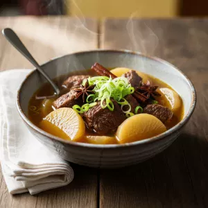 Hearty Harmony: Discover the Richness of Beef and Daikon Soup