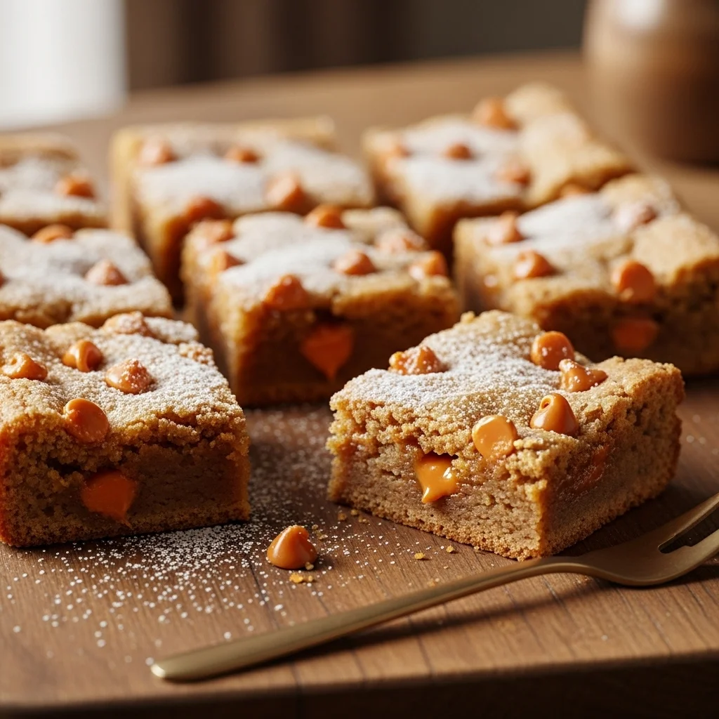 Sweet Bliss: Discover the Irresistible Butterscotch Blondies