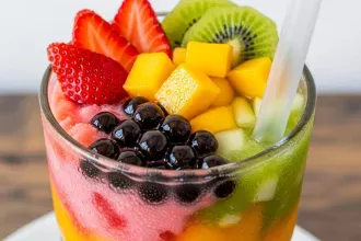 Bursting Flavors: The Rise of Refreshing Fruit Bubble Tea
