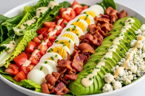 Keto Cobb Salad: A Flavor-Packed Low-Carb Delight