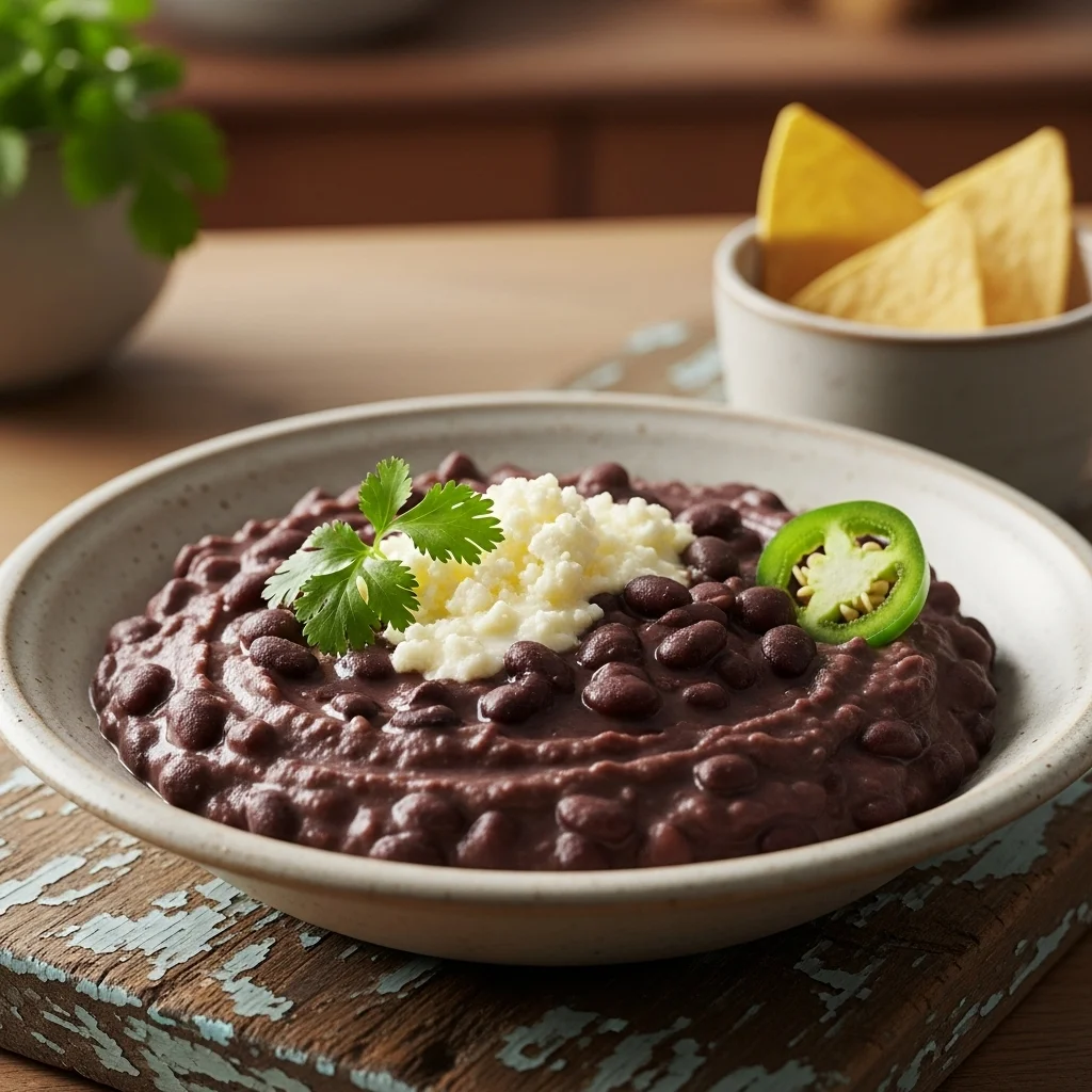 Refried Black Beans: A Creamy Twist on a Classic Favorite