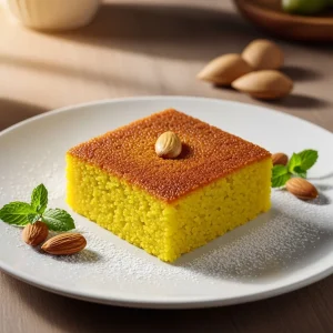 Sfouf: Unveiling the Secrets of Lebanon's Golden Semolina Cake