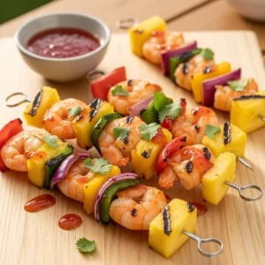Tropical Delight: How to Make Shrimp and Pineapple Skewers