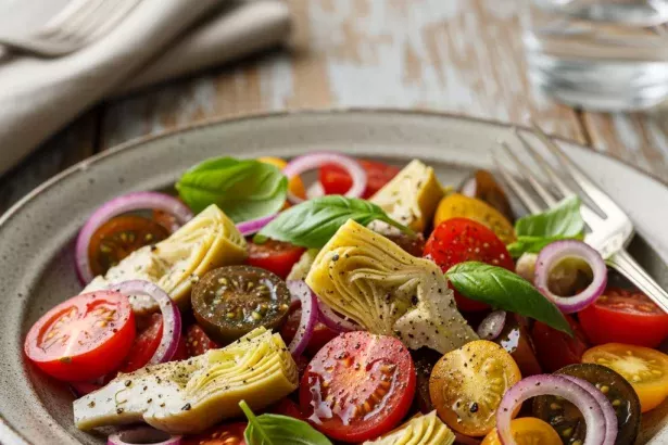 Tuscan Artichoke Tomato Salad: A Fresh Mediterranean Delight