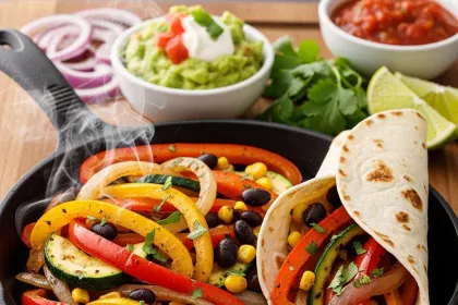 Sizzling Vegetarian Fajitas: A Flavorful Meatless Fiesta
