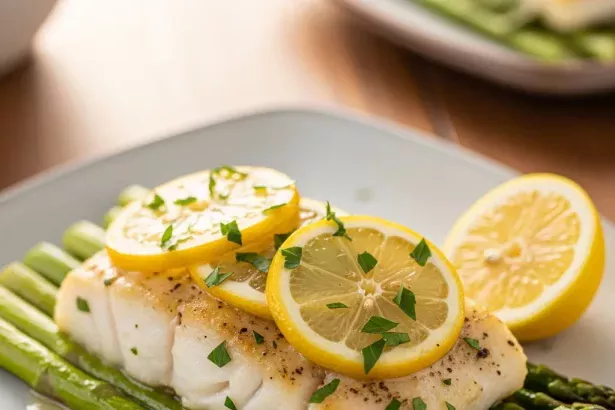 Zesty Lemon Butter Baked Cod: A Deliciously Simple Feast