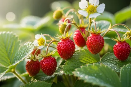 Alpine Strawberries: Nature's Tiny Ruby Treasures Unveiled