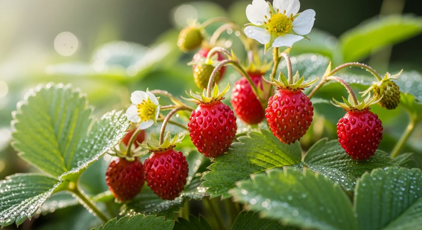 Alpine Strawberries: Nature's Tiny Ruby Treasures Unveiled