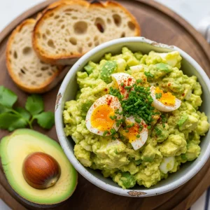 Creamy Avocado Egg Salad: A Fresh Twist on a Classic