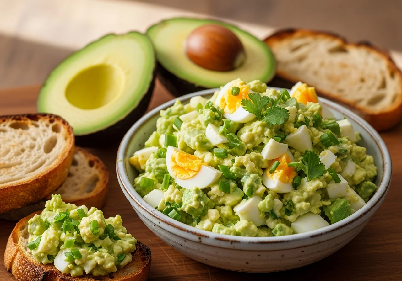 Creamy Avocado Egg Salad: A Fresh Twist on a Classic
