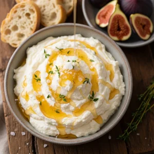 Creamy Whipped Ricotta with Honey: A Sweet Delight Unveiled