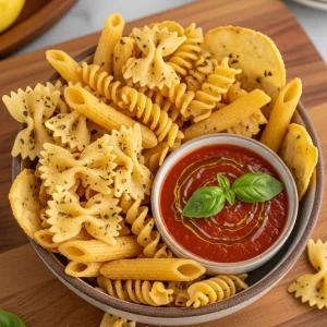 Crispy Air Fryer Pasta Chips: A Crunchy Snack Recipe