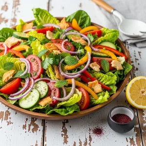 Fattoush Salad: A Crisp, Refreshing Middle Eastern Classic