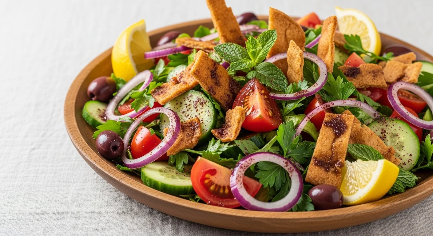 Fattoush Salad: A Crisp, Refreshing Middle Eastern Classic