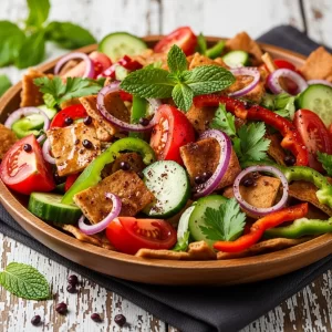 Fattoush Salad: A Fresh Twist on Middle Eastern Greens