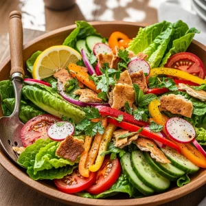 Fattoush Salad: A Crisp, Refreshing Middle Eastern Classic
