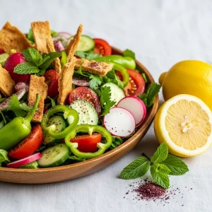 Fattoush Salad: A Fresh Twist on Middle Eastern Greens