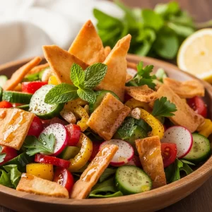 Fattoush Salad: A Fresh Twist on Middle Eastern Greens