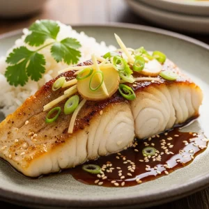 Deliciously Simple Ginger Soy Cod: A Quick Flavor Boost