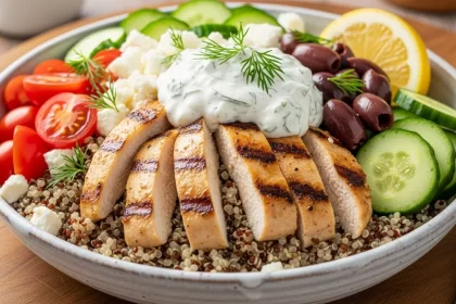 Healthy & Flavorful Greek Chicken Quinoa Bowl Recipe Guide