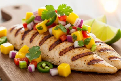 Savor Summer Flavors: Grilled Tilapia with Mango Salsa