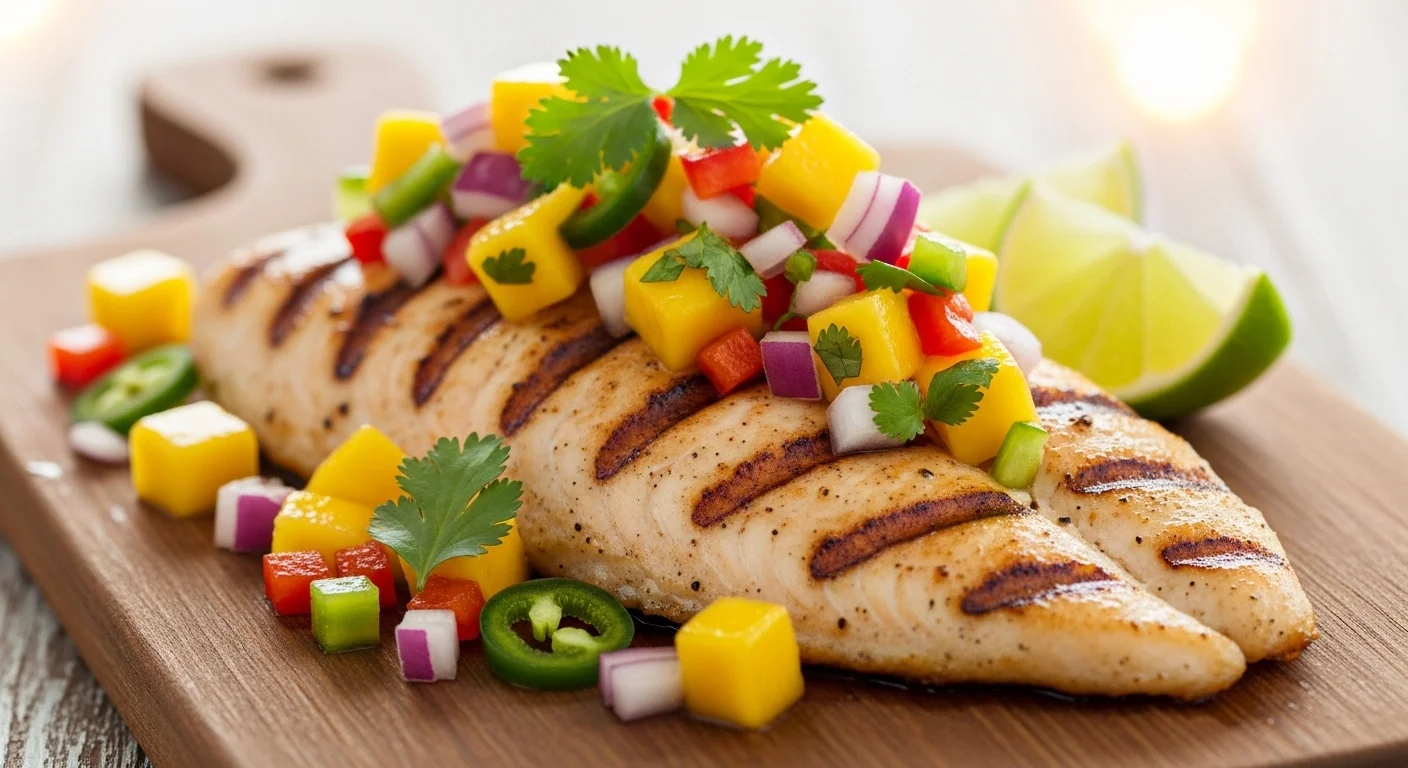 Savor Summer Flavors: Grilled Tilapia with Mango Salsa