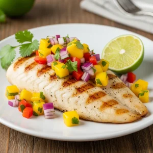 Savor Summer Flavors: Grilled Tilapia with Mango Salsa