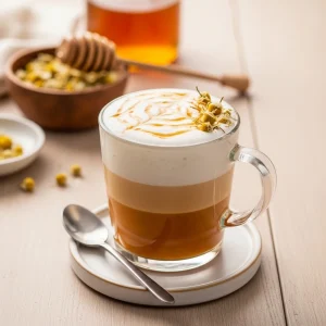 Sweet & Soothing Honey Chamomile Latte Recipe for Calm