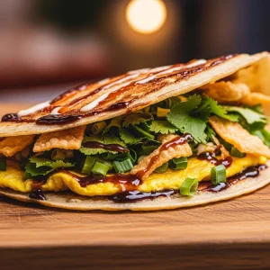 Jianbing: China's Savory Street Crepe with a Crispy Twist
