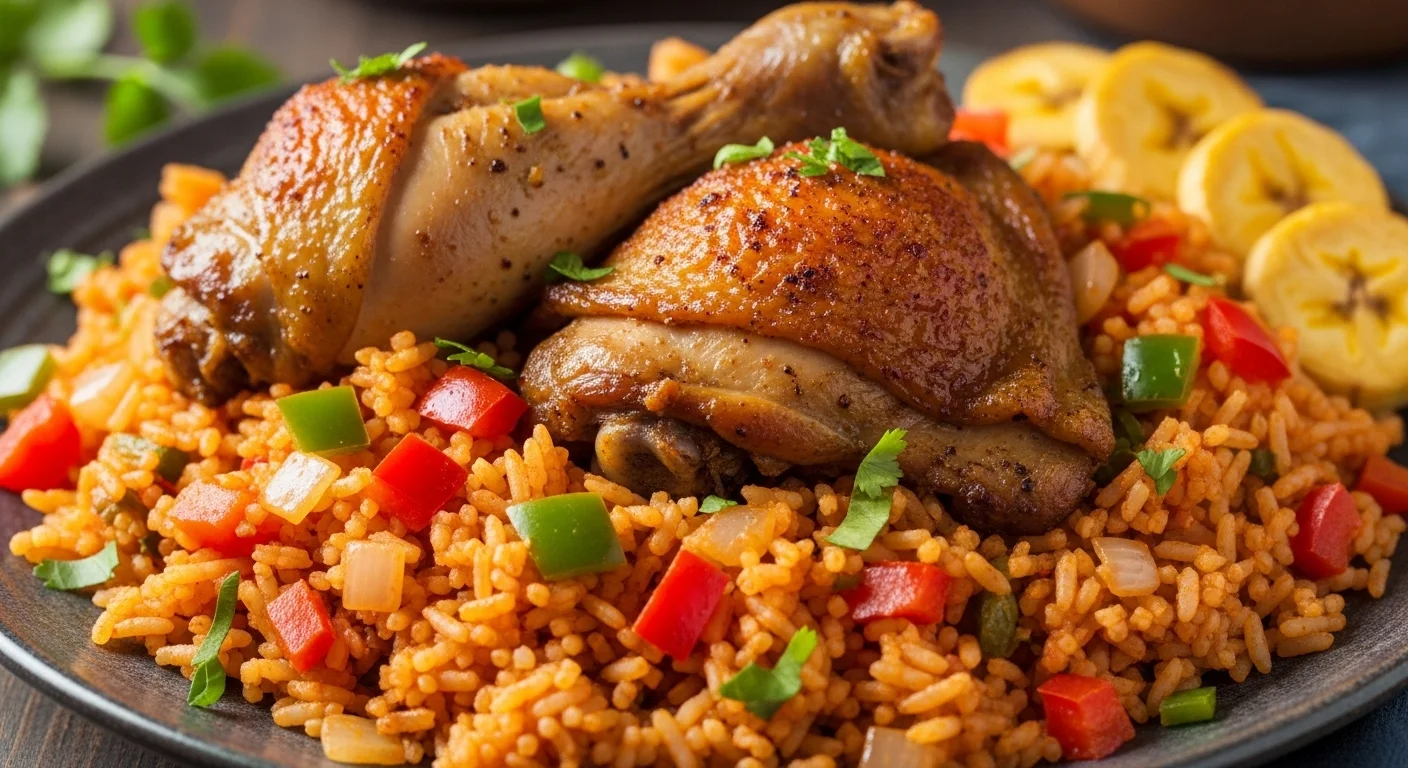 Savoring Jollof Rice with Chicken: A Flavorful Classic Dish