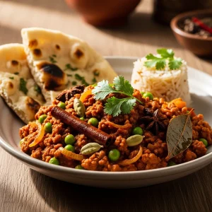 Keema Matar Magic: Spiced Minced Meat Meets Peas Delight