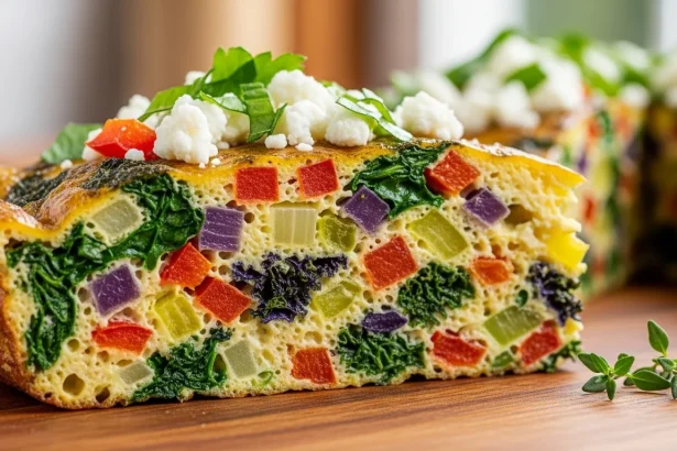 Wholesome Keto Veggie Frittata: Low-Carb Breakfast Delight
