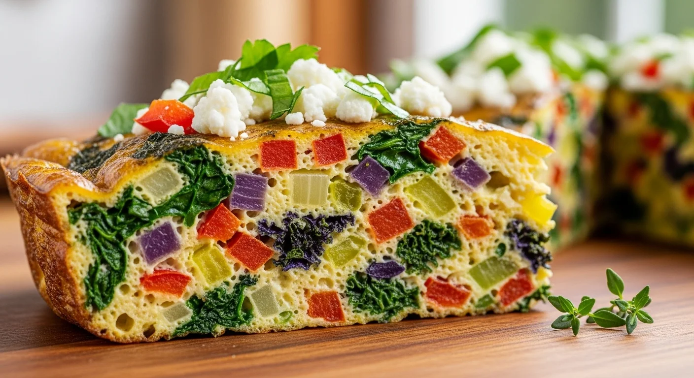 Wholesome Keto Veggie Frittata: Low-Carb Breakfast Delight