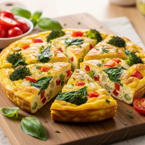Wholesome Keto Veggie Frittata: Low-Carb Breakfast Delight