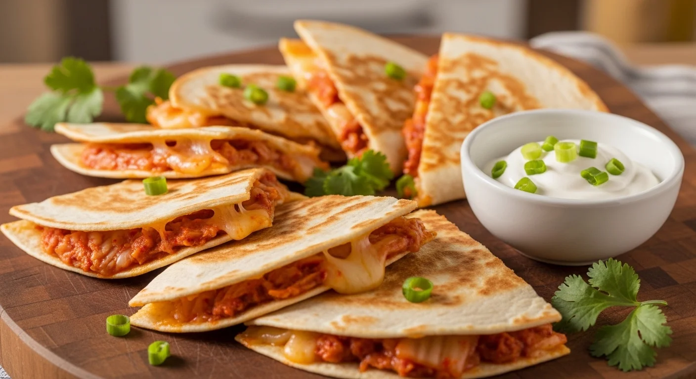 Kimchi Quesadillas: A Tangy Twist on a Classic Favorite