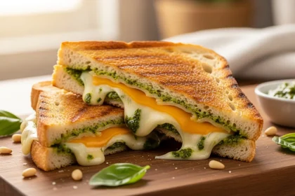 Savor the Flavor: How to Make Irresistible Pesto Grilled Cheese