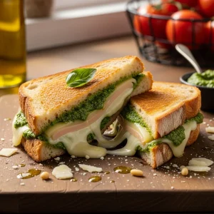 Savor the Flavor: How to Make Irresistible Pesto Grilled Cheese