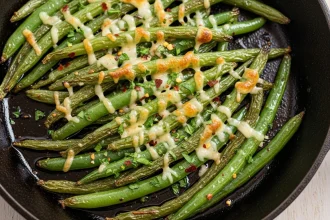 Crunchy Roasted Parmesan Green Beans: A Savory Delight
