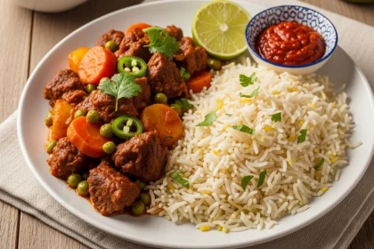 Savor Somali Beef Stew with Rice: A Flavorful Journey