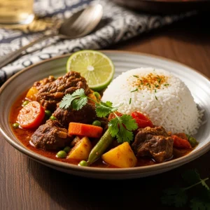 Savor Somali Beef Stew with Rice: A Flavorful Journey