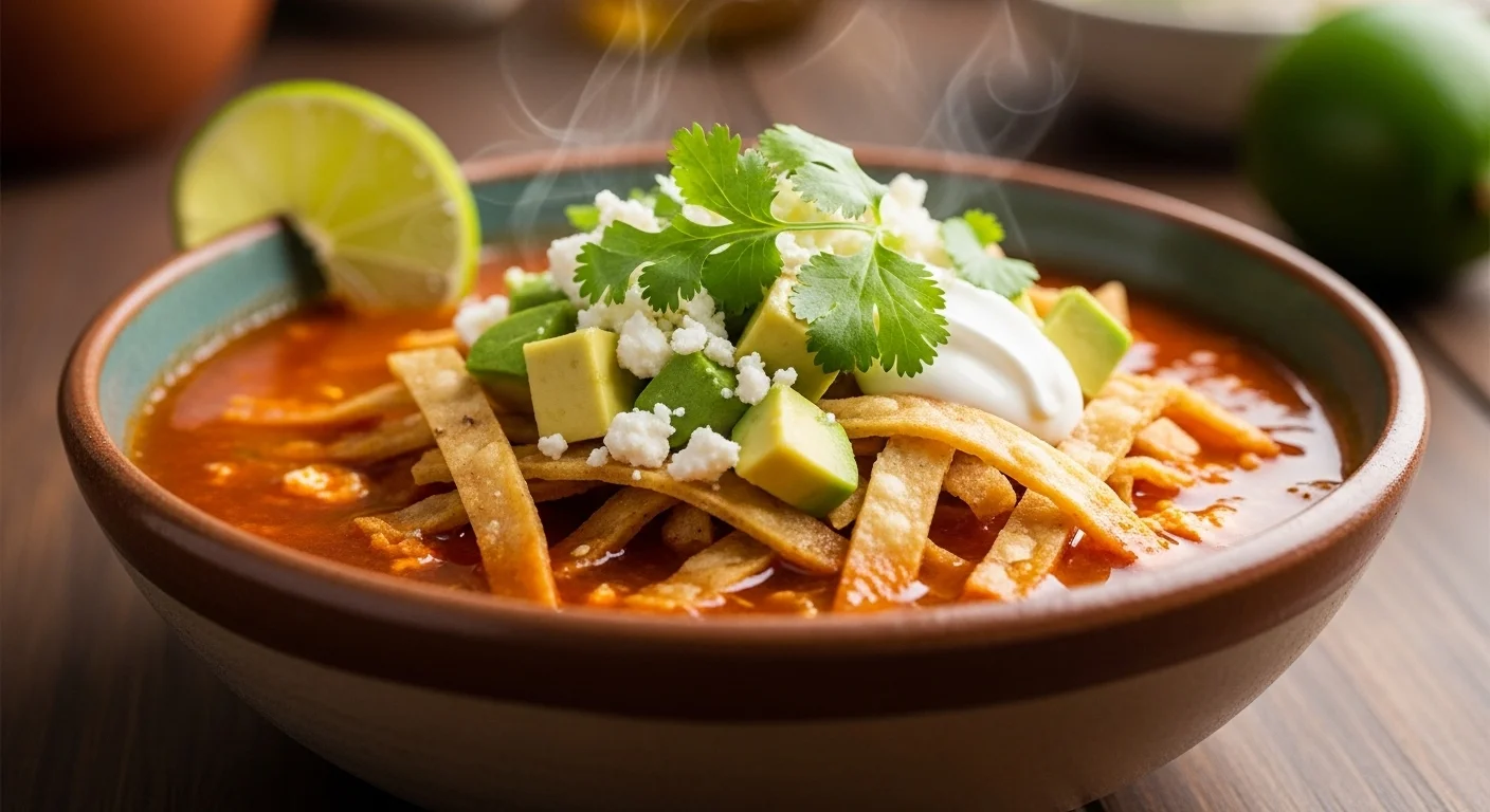 Savoring Sopa de Tortilla: Mexico's Signature Comfort Soup