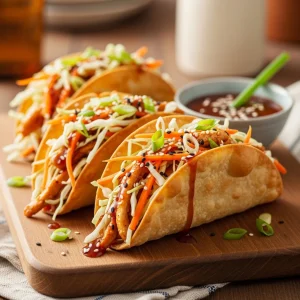 Crispy Asian Chicken Wonton Tacos: A Flavorful Fusion Feast