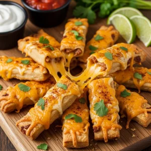 Cheesy Taco Sticks: A Savory Twist on a Classic Snack