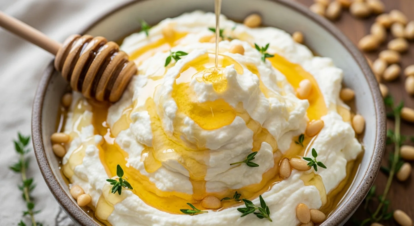 Creamy Whipped Ricotta with Honey: A Sweet Delight Unveiled