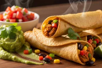 Crispy Vegan Taquitos: Plant-Based Flavor Unlocked!