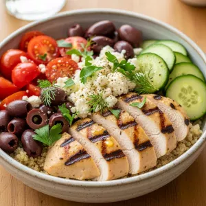 Healthy & Flavorful Greek Chicken Quinoa Bowl Recipe Guide