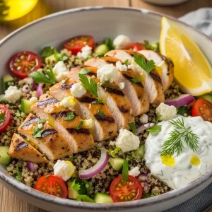 Healthy & Flavorful Greek Chicken Quinoa Bowl Recipe Guide