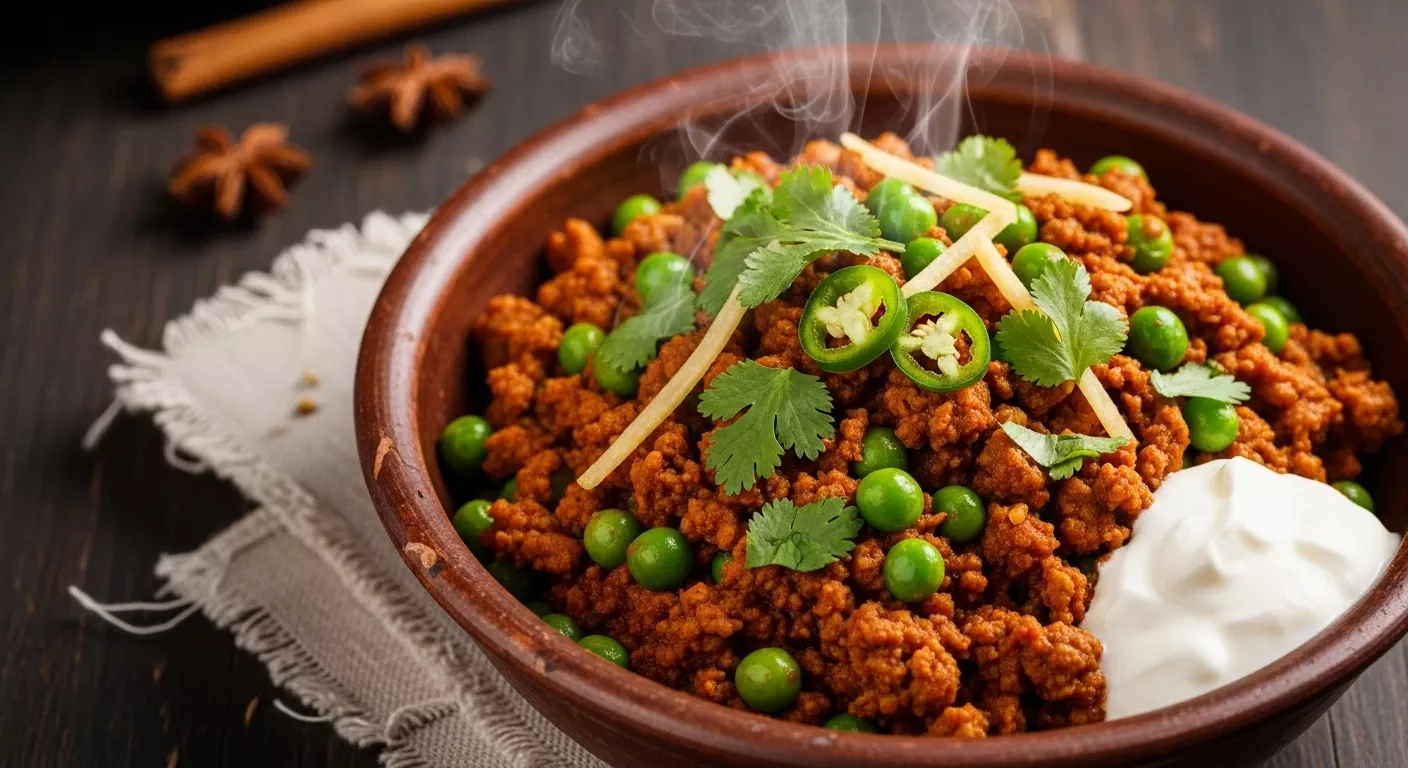Keema Matar Magic: Spiced Minced Meat Meets Peas Delight